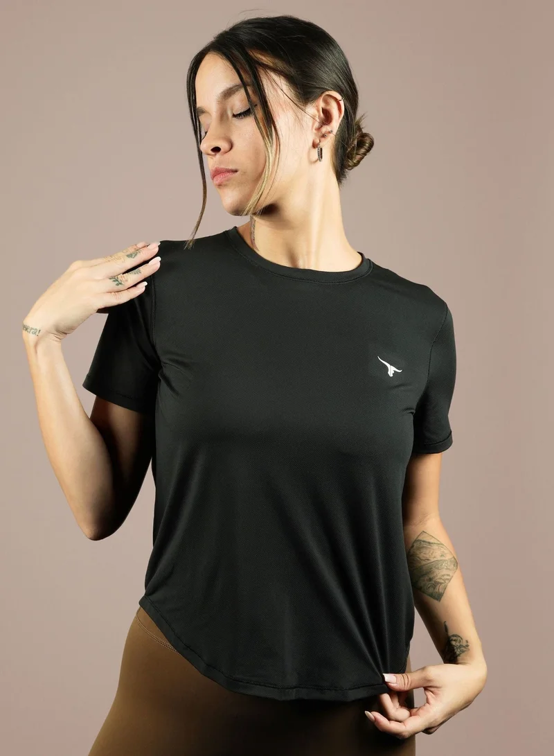 THUGFIT Whirlwind Ladies T-shirt - Black